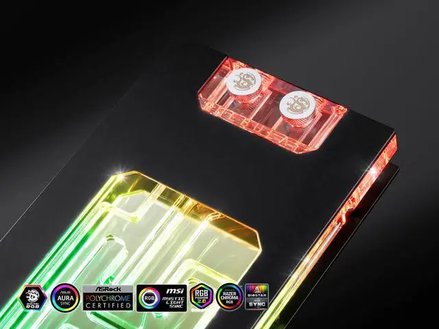 Alt view image 5 of 7 - Bitspower NEBULA water block for GeForce RTX 5090 ROG ASTRAL BTF