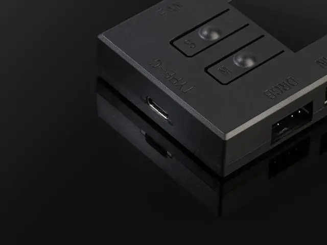 Alt view image 4 of 5 - Bitspower Dual Power DRGB Fan Controller