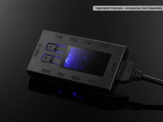 Alt view image 5 of 5 - Bitspower Dual Power DRGB Fan Controller