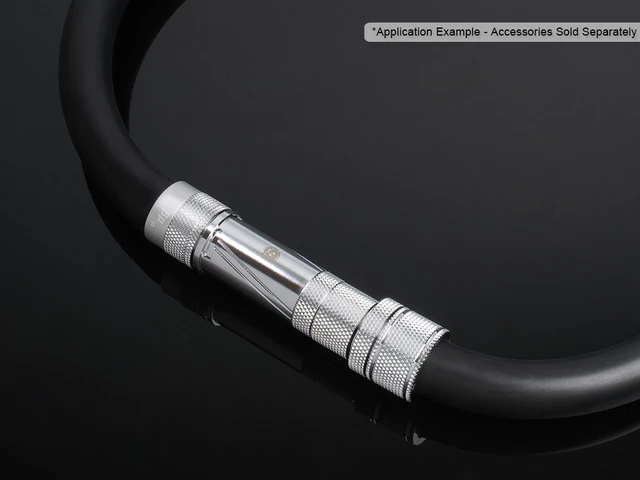 Alt view image 3 of 3 - Bitspower Black EPDM Tubing ID3/8"(10MM) OD5/8"(16MM) Wall 1/8" -3 meters
