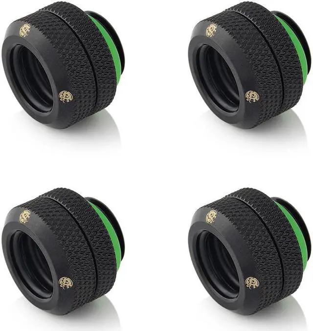 Main image of Bitspower G1/4" Matt Black Enhance Multi-Link For OD 12MM (4PCS)