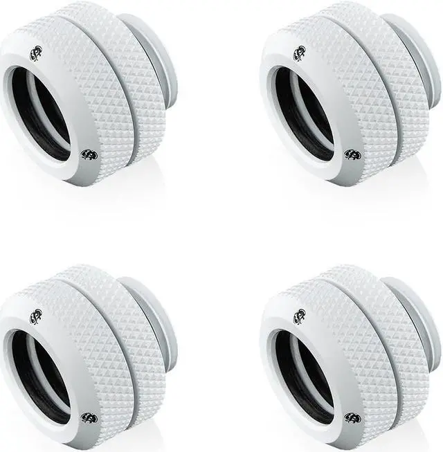 Main image of Bitspower G1/4" Deluxe White Enhance Multi-Link For OD 12MM (4PCS)