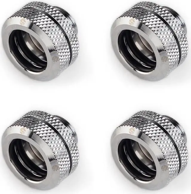 Main image of Bitspower G1/4" Silver Shining Enhance Multi-Link For OD 14MM Hard Tubing (4PCS/pack)
