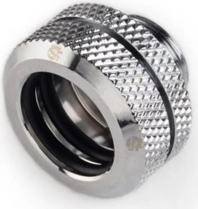 Alt view image 2 of 3 - Bitspower G1/4" Silver Shining Enhance Multi-Link For OD 14MM Hard Tubing (4PCS/pack)