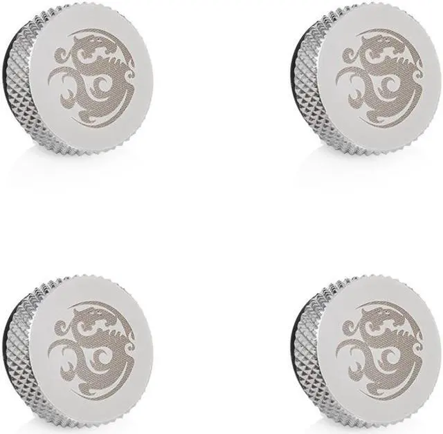 Main image of Bitspower G1/4" Silver Shining Stop Fitting (4PCS)