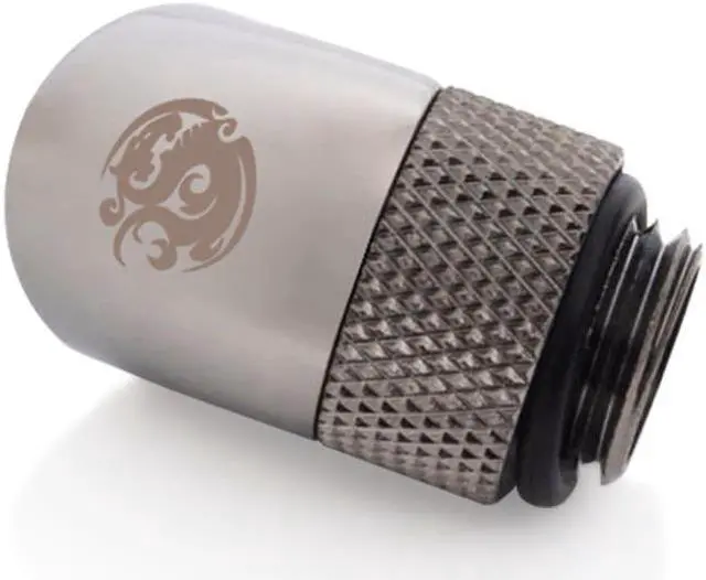 Alt view image 2 of 3 - Bitspower G1/4" Black Sparkle Rotary 45-Degree IG1/4" Extender (4PCS)