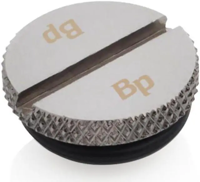 Alt view image 2 of 3 - Bitspower G1/4" Black Sparkle Low-Profile Stop Fitting (4PCS)