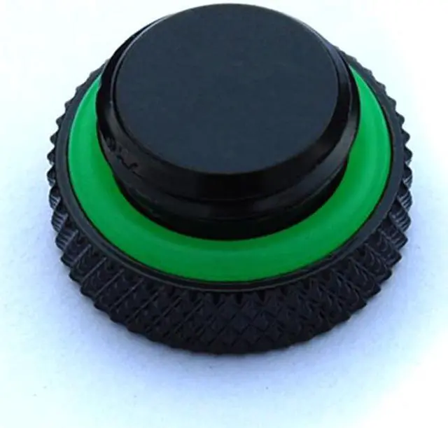Alt view image 3 of 3 - Bitspower G1/4" Matt Black Stop Fitting (4PCS)