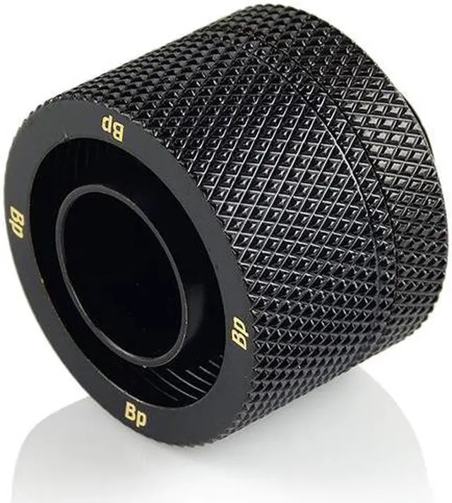 Alt view image 2 of 3 - Bitspower G1/4" Matt Black Compression Fitting CC5 Ultimate For ID 1/2" OD 3/4" Tube (4PCS)