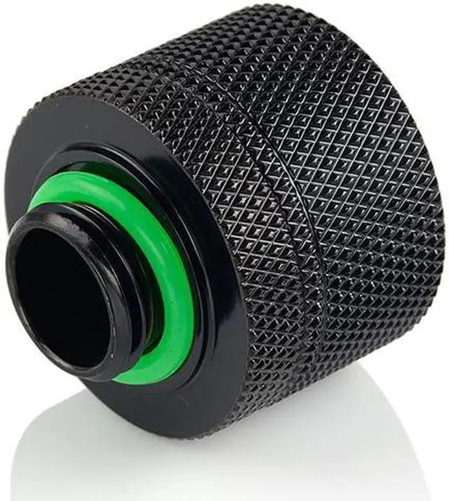 Alt view image 3 of 3 - Bitspower G1/4" Matt Black Compression Fitting CC5 Ultimate For ID 1/2" OD 3/4" Tube (4PCS)