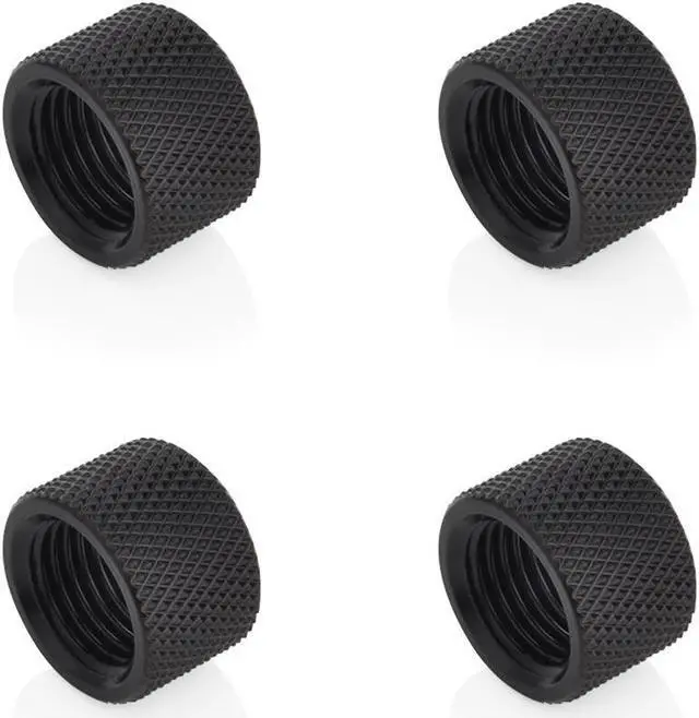 Main image of Bitspower G1/4" Matt Black Multi-Transfer Adapter (4PCS)