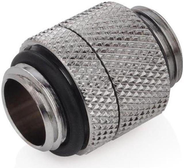 Alt view image 2 of 2 - Bitspower G1/4" Silver Shining Rotary G1/4" Extender (2PCS)