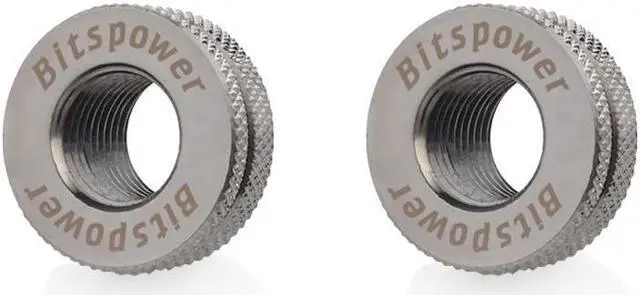 Main image of Bitspower G1/4" Black Sparkle CaseTop Water-Fill SET (2PCS)