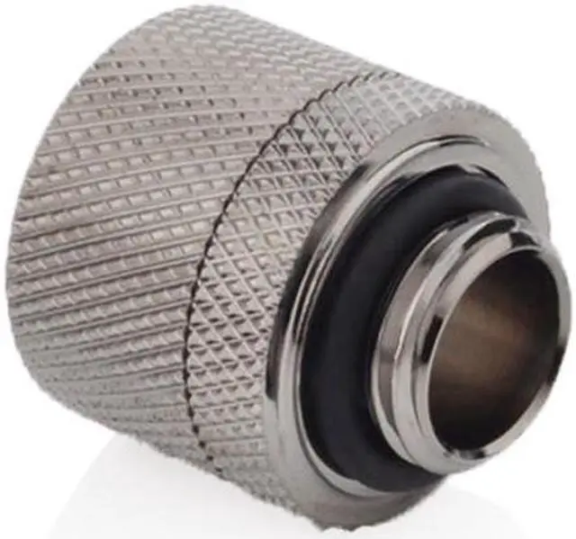 Alt view image 3 of 6 - Bitspower G1/4" Black Sparkle Compression Fitting CC3 V3 For ID 3/8" OD 5/8" Tube (4PCS)