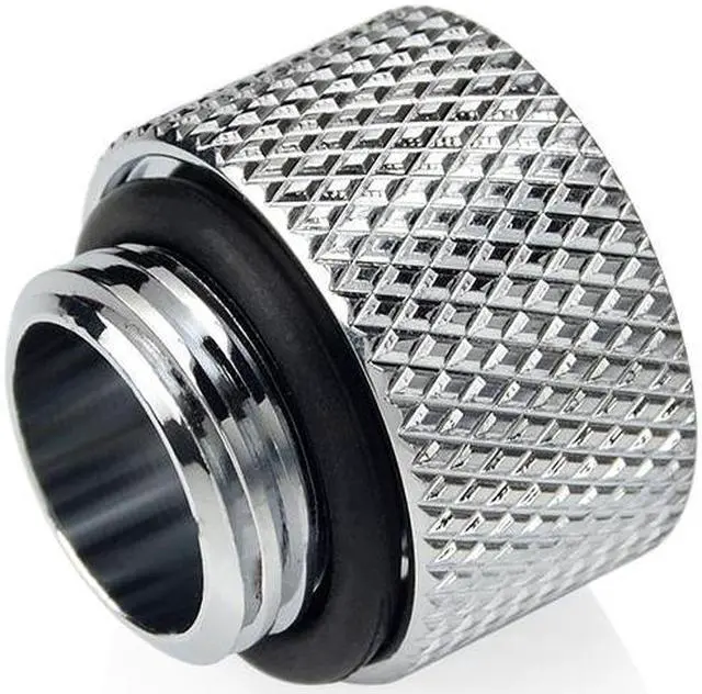 Alt view image 3 of 3 - Bitspower G1/4" Silver Shining IG1/4" Extender-10MM (4PCS)