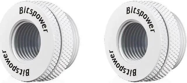 Main image of Bitspower G1/4" Deluxe White CaseTop Water-Fill SET (2PCS)