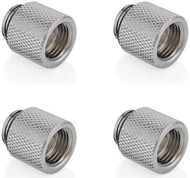 Main image of Bitspower G1/4" Silver Shining IG1/4" Extender-15MM (4PCS)