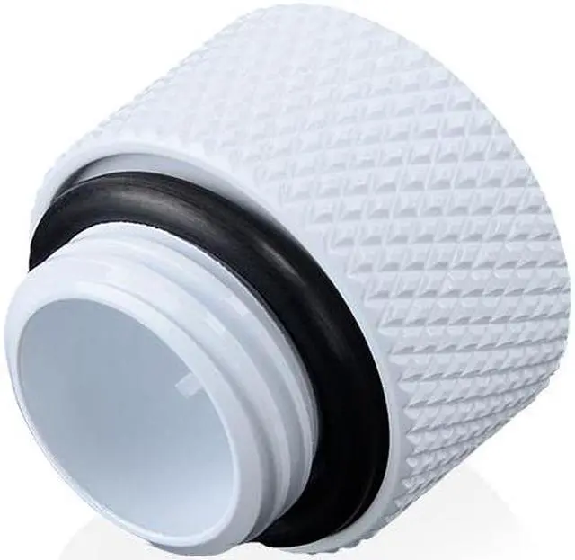 Alt view image 3 of 3 - Bitspower G1/4" Deluxe White IG1/4" Extender-10MM (4PCS)