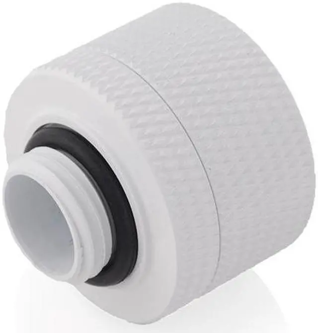 Alt view image 3 of 3 - Bitspower G1/4" Deluxe White Compression Fitting CC5 V3 For ID 1/2" OD 3/4" Tube (4PCS)