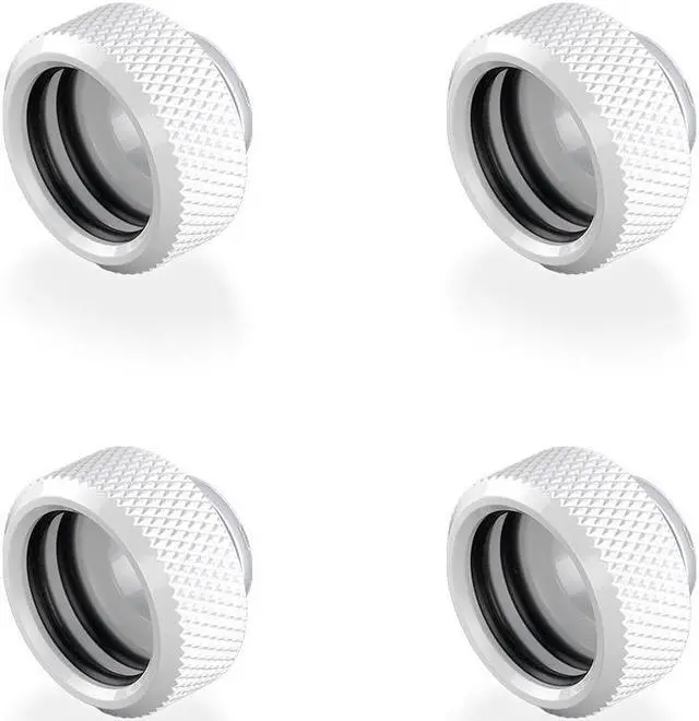 Main image of Bitspower G1/4" Deluxe White Multi-Link For OD 16MM Adapter (4PCS)