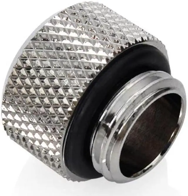 Alt view image 3 of 3 - Bitspower G1/4" Silver Shining Multi-Link Adapter (4PCS)