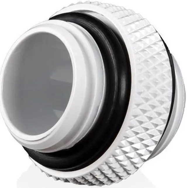Alt view image 2 of 2 - Bitspower G1/4" Deluxe White Mini Dual G1/4" Extender (4PCS)