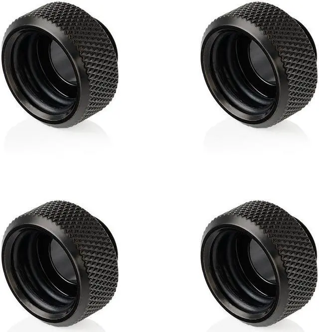 Main image of Bitspower G1/4" Matt Black Multi-Link For OD 16MM Adapter (4PCS)