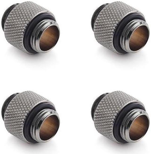 Main image of Bitspower G1/4" Black Sparkle Dual G1/4" Fitting (4PCS)