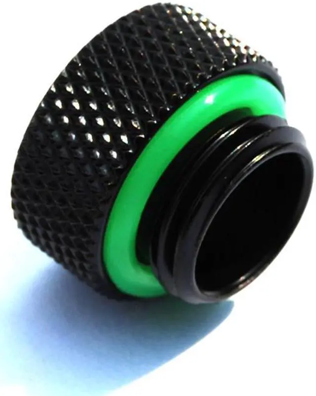 Alt view image 3 of 3 - Bitspower G1/4" Matt Black IG1/4" Extender-7.5mm  (4PCS)