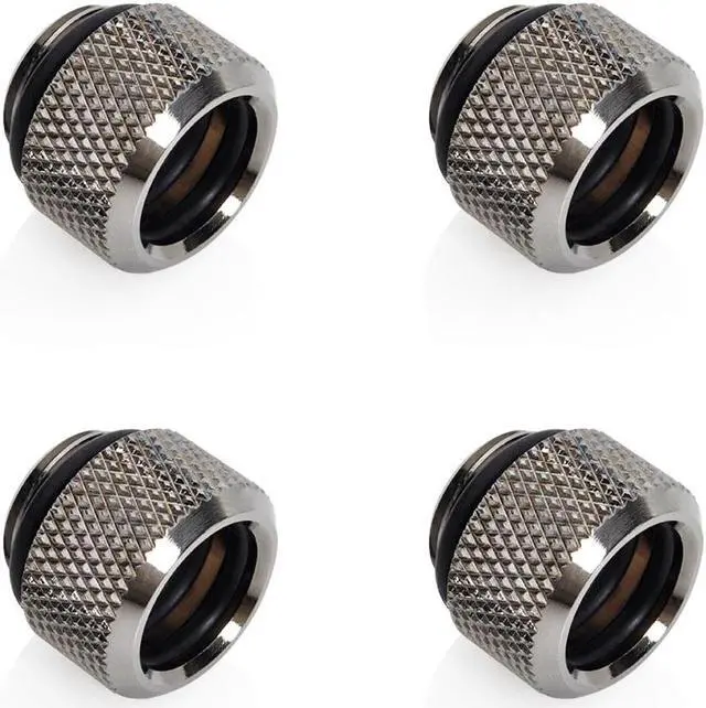 Main image of Bitspower G1/4" Black Sparkle Multi-Link Adapter (4PCS)