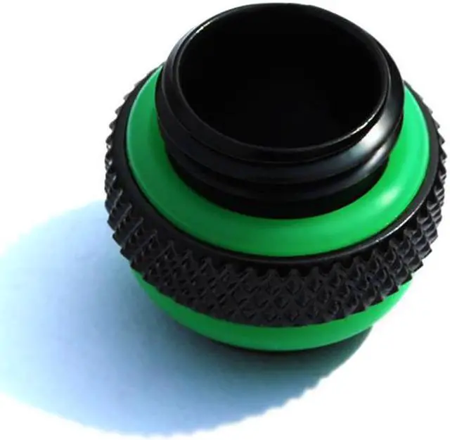 Alt view image 3 of 3 - Bitspower G1/4" Matt Black Mini Dual G1/4" Extender (4PCS)