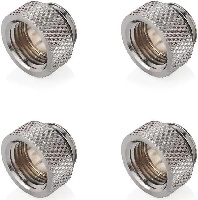 Main image of Bitspower G1/4" Silver Shining IG1/4" Extender-7.5mm (4PCS)