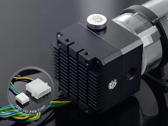 Alt view image 2 of 4 - Bitspower DDC Reservoir Combo 200 RGB-PWM