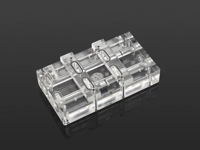 Alt view image 2 of 3 - Bitspower VGA SLI/Crossfire Bridge For 4 Slots Application (Clear Acrylic)