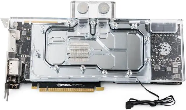 Alt view image 9 of 10 - Bitspower GPU Waterblock for NVIDIA GeForce RTX 2080Ti / 2080 Reference Cards with Accessory Set