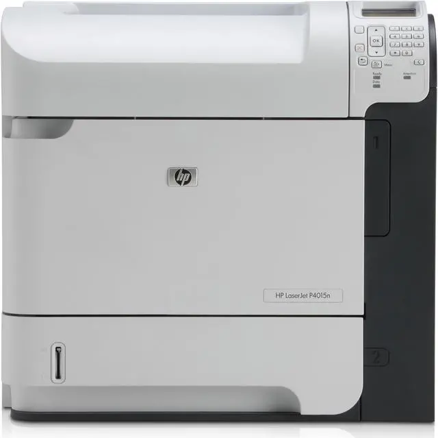 Alt view image 4 of 7 - HP CB509A LaserJet P4015n B/W Laser Printer - 120V - 52 ppm - 600 sheets - Ethernet - USB