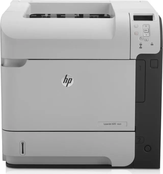 Alt view image 4 of 7 - Hewlett-Packard CE989A LaserJet Enterprise M601n Black and White Laser Printer - 45 Ppm - 600 Sheets - Monochrome - 800 MHz