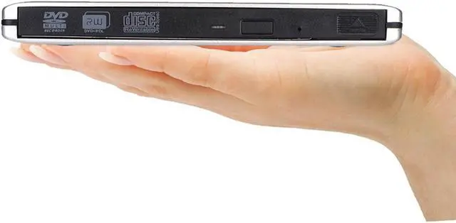 Alt view image 6 of 7 - ieGeek USB 3.0 Portable Drive CD +/- RW DVD +/- RW External DVD Drive Portable CD Player Super Drive Ultra Thin Portable Windows / Linux / Mac OS Compatible External Slot