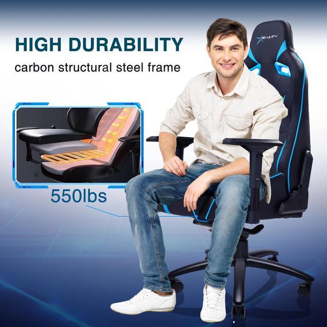 Flash XL Series Ergonomic Computer Gaming Office Chair With Pillows-FL