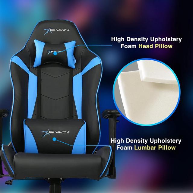 Knight Series Ergonomic Computer Gaming Office Chair With Pillows - KT