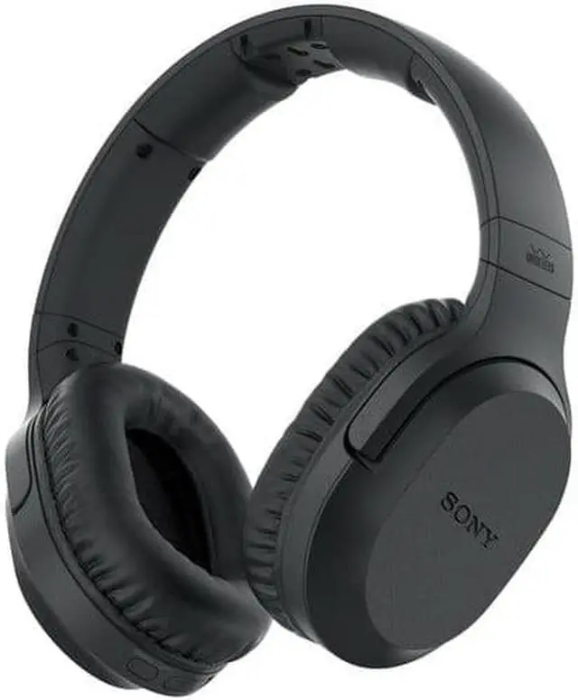 Alt view image 10 of 10 - sony premium lightweight wireless home theater headphones for tv computer and hifi audio