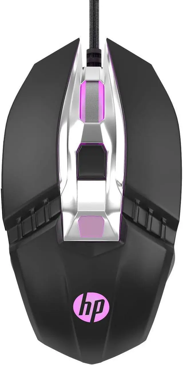 Alt view image 2 of 8 - HP Wired Ergonomic RGB Gaming Mouse, Adjustable DBI with Programmable Buttons and Breathing Light USB Computer Mouse