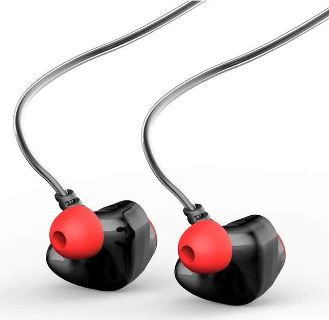 Alt view image 2 of 7 - HP Wired Earphones In Ear Gaming Earhook Earbuds Monitor Earphones with Mic, Stereo Sound Volume Control and Detachable Microphone for Smartphone PC PS4 Xbox one and Mobile Devices