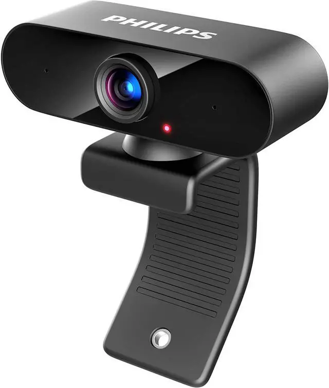 Alt view image 3 of 7 - Philips Webcam with Microphone, Full HD 1080P, USB Computer Camera, Plug and Play, 360° Rotate, for PC Video Conferencing/Calling/Gaming, Laptop/Desktop Mac, Skype/YouTube/Zoom/Facetime