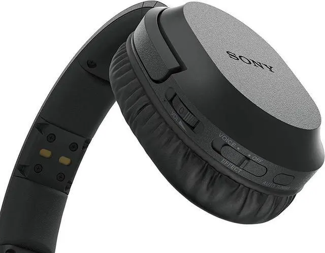 Alt view image 4 of 7 - Sony Wireless Headphones for TV Watching (WHRF400R) with Transmitter Dock (TMRRF400) – 6-ft 3.5mm Stereo + NeeGo RCA Plug Y-Adapter for TV