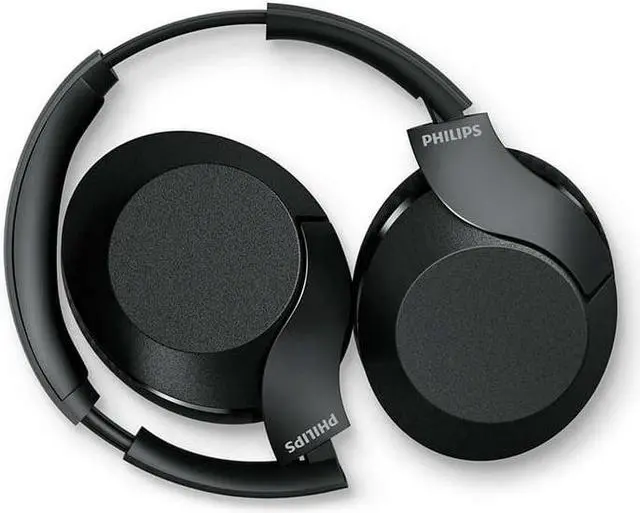 Alt view image 4 of 4 - Philips PH802 over-Ear Wireless Bluetooth Headphones with Echo Cancellation and up to 30 Hours of Playtime, Black
