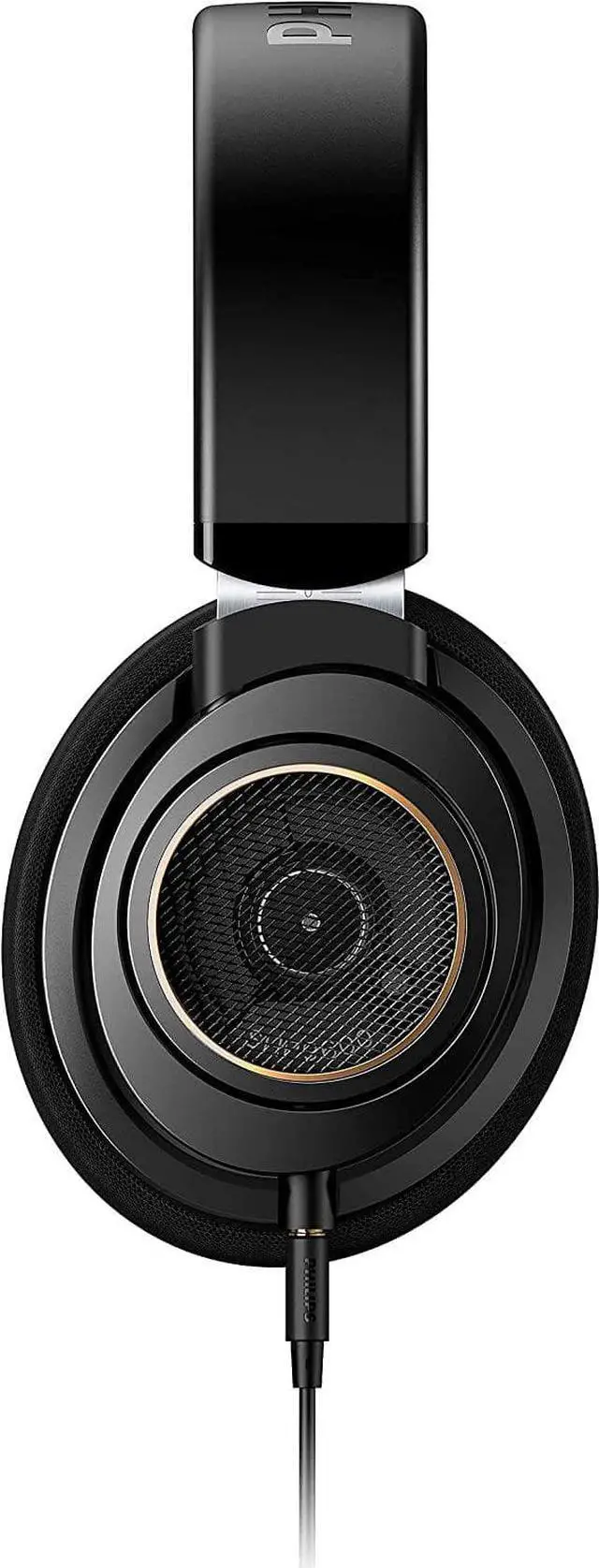 Alt view image 4 of 7 - Philips SHP96 Wireless Bluetooth Over-Ear Headphones, Black