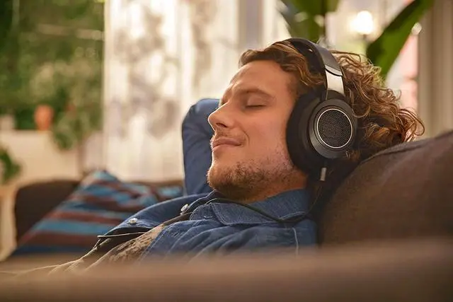 Alt view image 5 of 7 - Philips SHP96 Wireless Bluetooth Over-Ear Headphones, Black