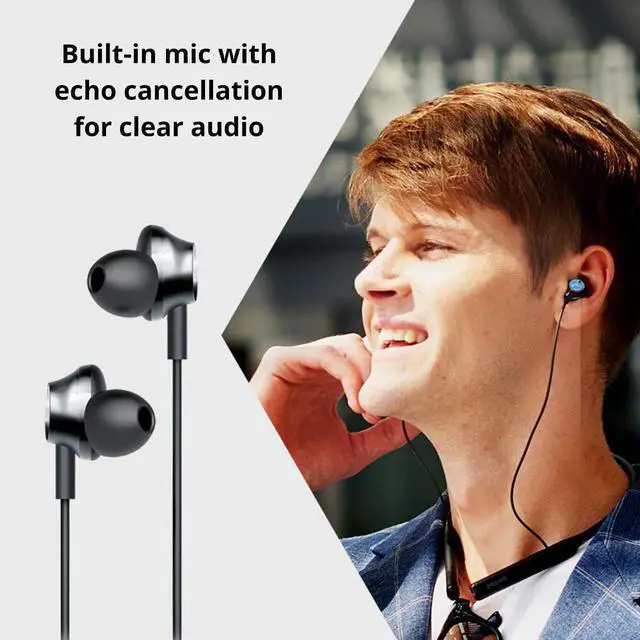 Alt view image 2 of 6 - PHILIPS Bluetooth Neckband Headphones, Wireless IPX5 Waterproof, TAPN402