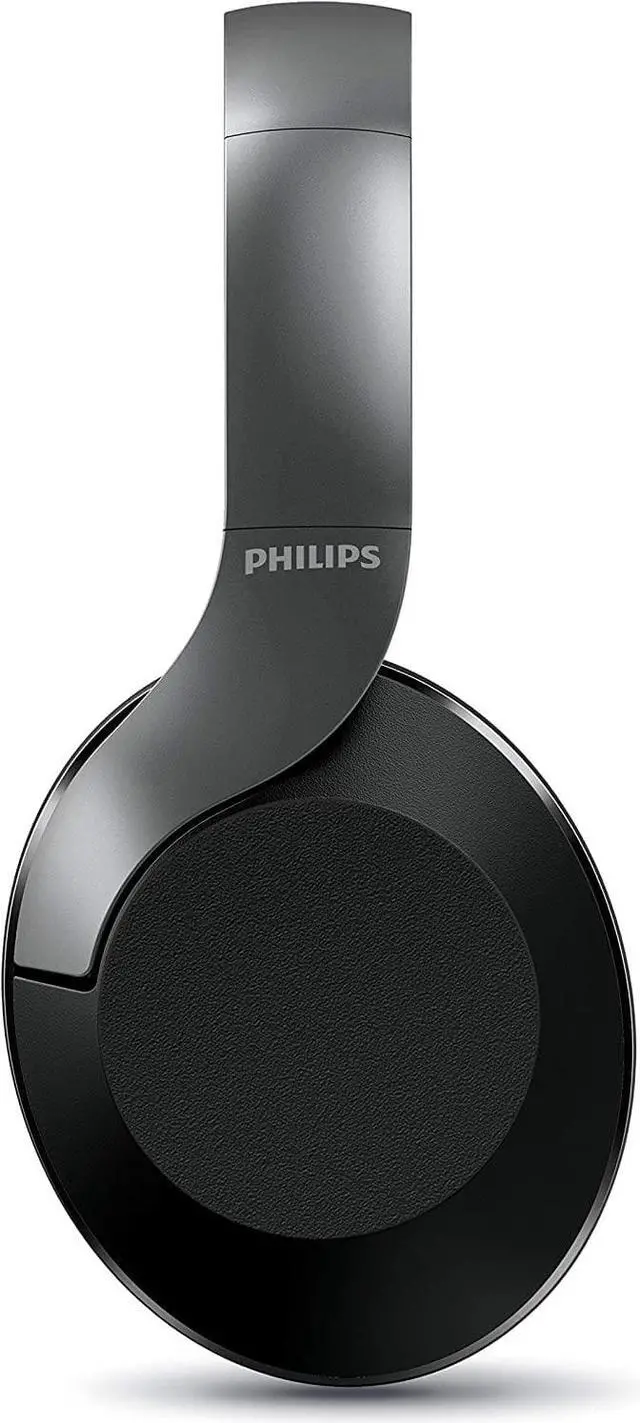 Alt view image 5 of 7 - Philips Active Noise Canceling Over Ear Wireless Bluetooth Performance Headphones W/ Hi-Res Audio, Comfort Fit (TAPH805BK)